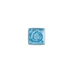 Barocco Teal/ Bowl 9 cm sq. flat