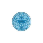 Barocco Teal/ Plate 17 cm