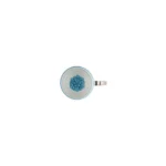 Barocco Teal/ Mug with handle - Image 2