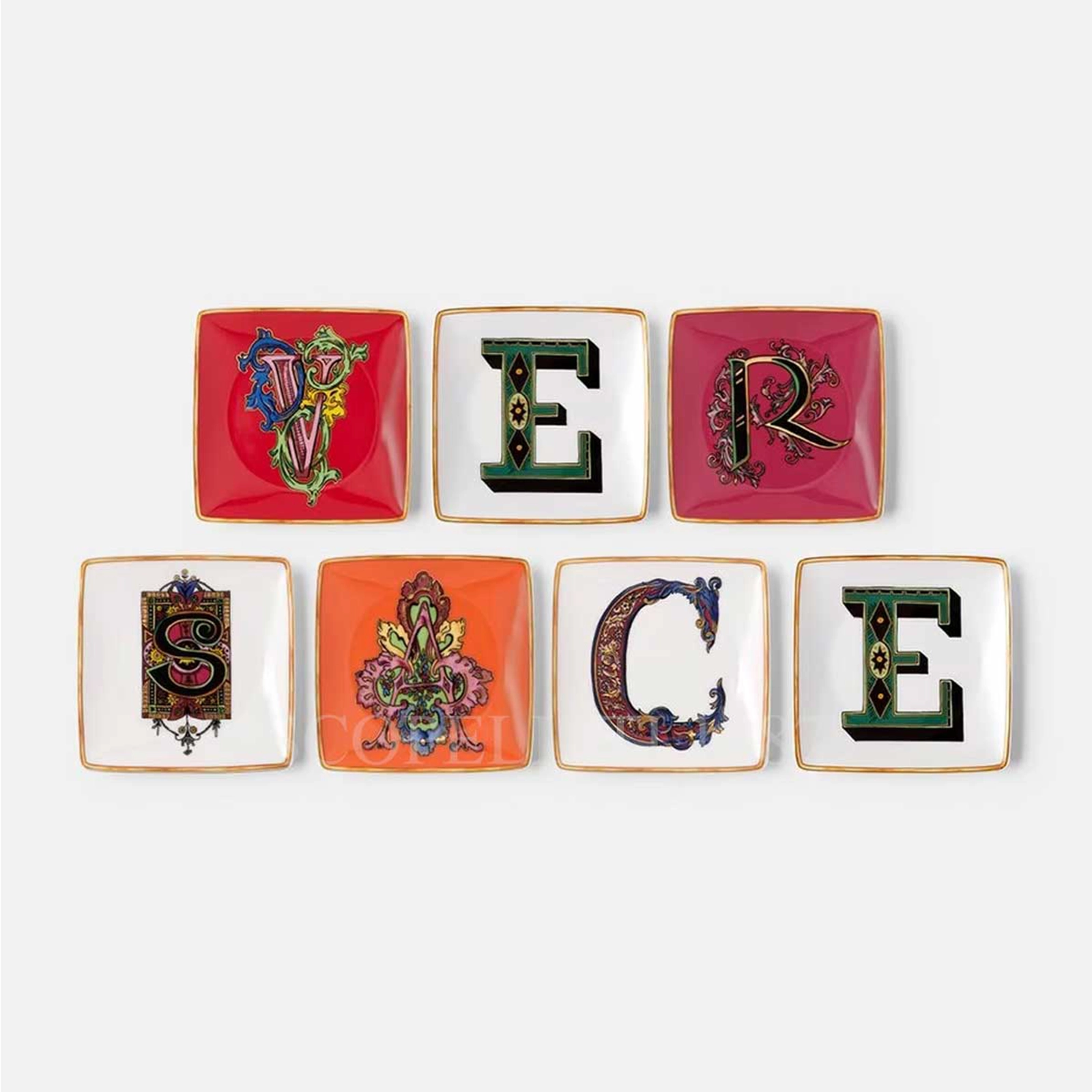 Ominia_versace_letters_4012437373462 Holiday Alphabet/ Set 7 bowls 12sq.fl. - Image 1